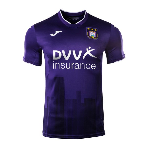 Thailandia Maglia Anderlecht Prima 20/21 Porpora